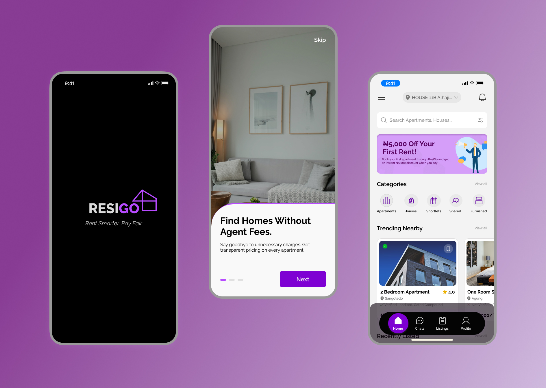 ResiGo App Preview